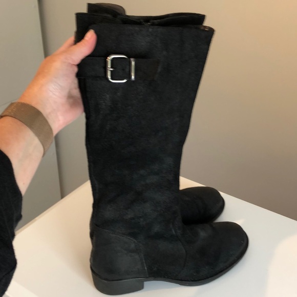 Shoes - Aldo Waxed Suede Boots